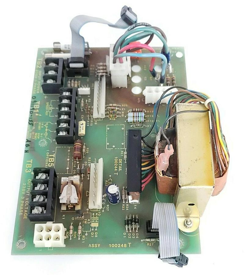 Used PARAMETRICS 100248 MOTHERBOARD 230V, 3PH