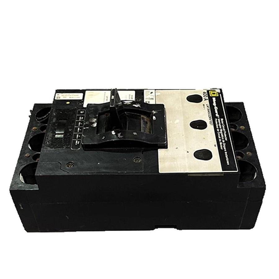 Used SQUARE D LAF3640032MV1027 MAG-GARD CIRCUIT BREAKER 400A 600V 3P LA11027