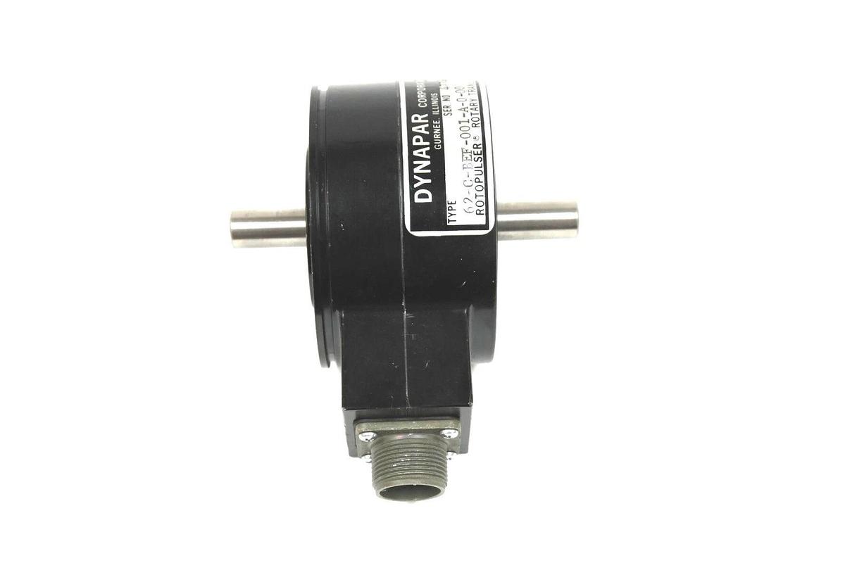 Used DYNAPAR 62-C-BEF-001-A-0-00 GC ROTOPUSLER ROTARY TRANSDUCER 62CBEF001A000
