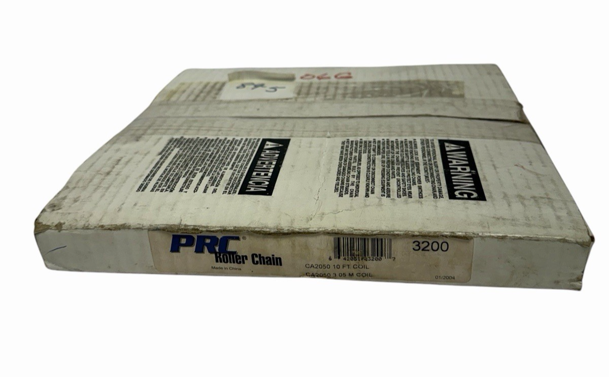 NIB PRC ROLLER CHAIN 3200 CA2050 10FT COIL