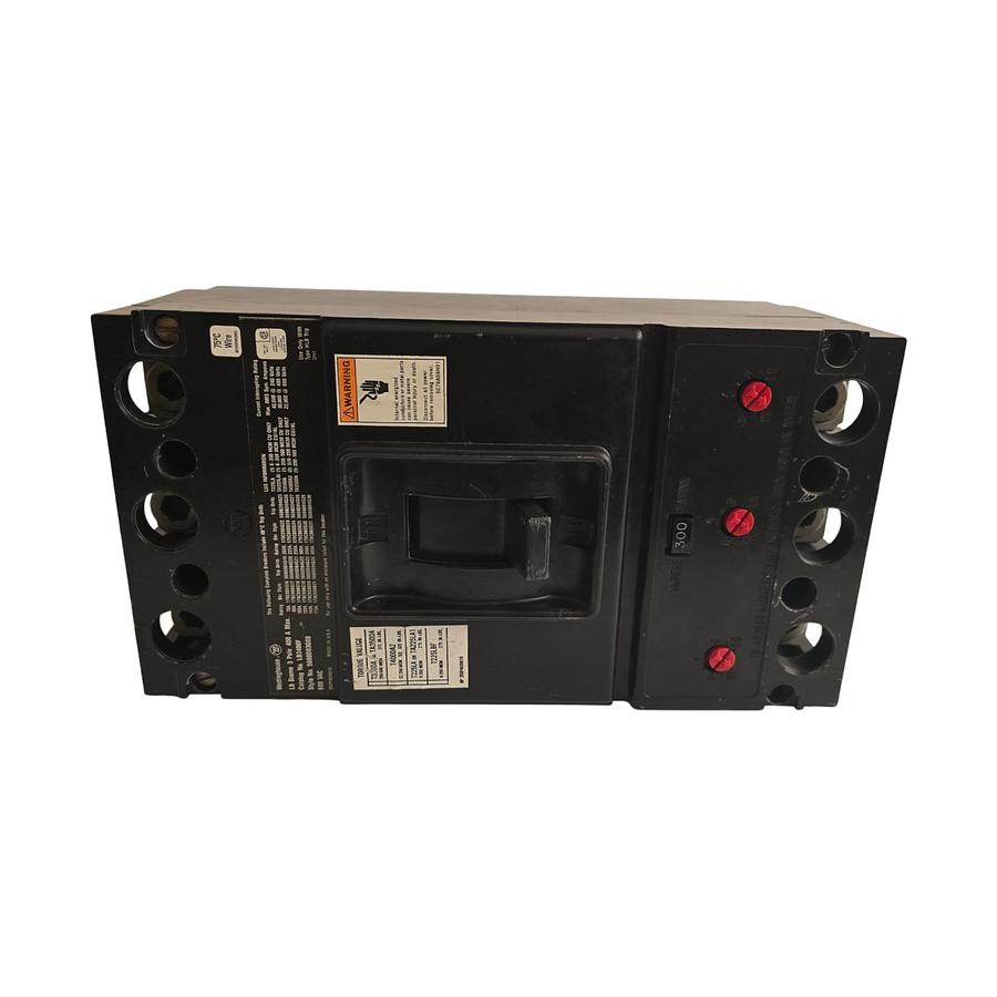 Used EATON WESTINGHOUSE LB3400F CIRCUIT BREAKER 3P 400A 5680D03G08 w/ 300A TRIP NSNP
