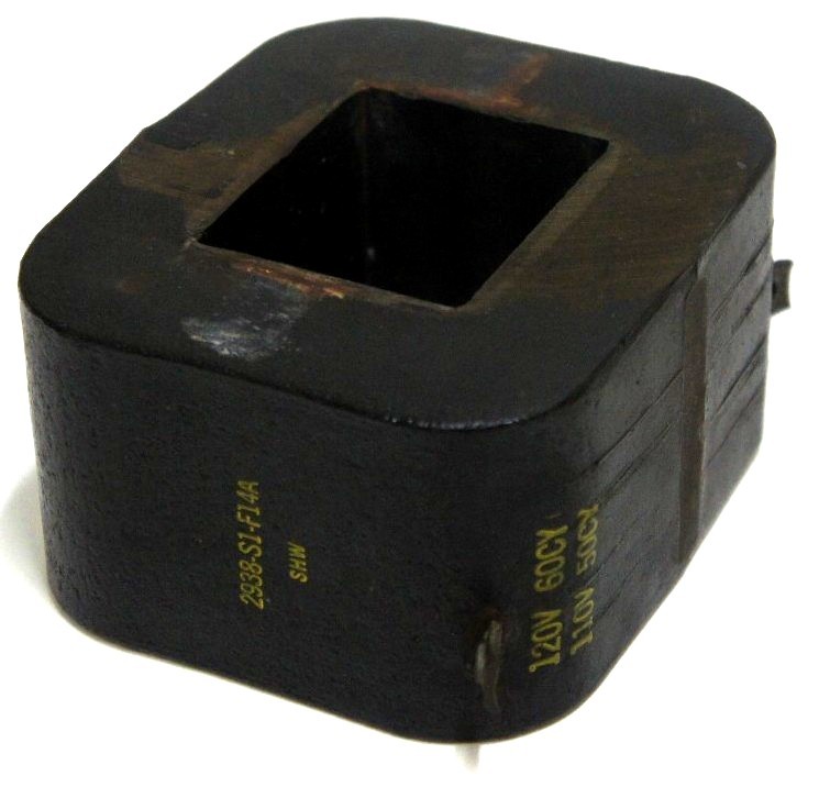 Used SQUARE D 2938-S1-F14A COIL SHW 110-120V 50/60CY 2938S1F14A
