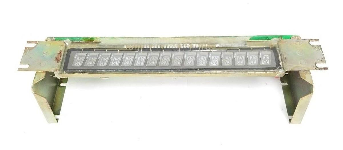 Used AVTRON A14449 DISPLAY CONTROL BOARD REV. E, 90455 , D15757 , A14914