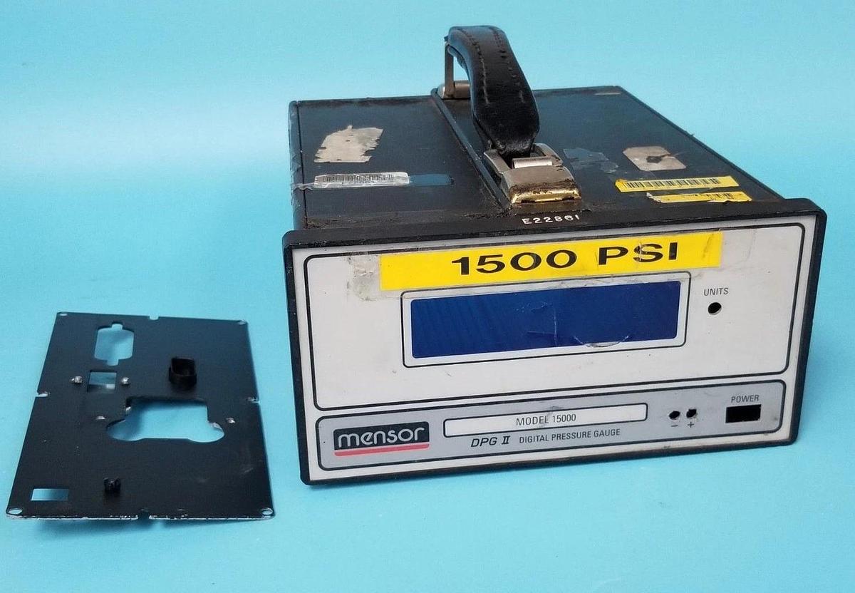 Used MENSOR CORP. MODEL: 15000 DIGITAL PRESSURE GAUGE (HOUSING ONLY) 9401