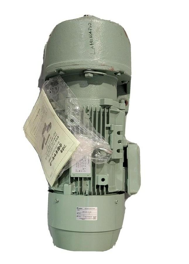 Used NEW TSUBAKIMOTO CHAIN CO. TE220B INDUCTION MOTOR W/ GMTE220-42L5B GEAR MOTOR