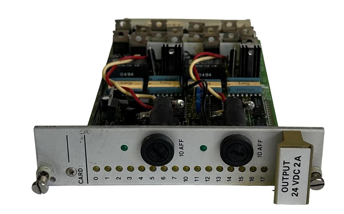 Used RELIANCE ELECTRIC 812.68.00 / 812.68.00ESW 24VDC 2A OUTPUT MODULE ADOI