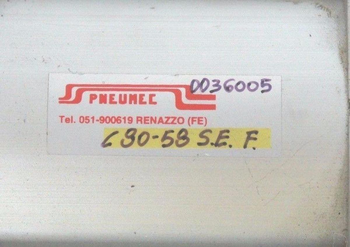 Used PNEUMEC C80-58 S.E.F. CYLINDER 0036005