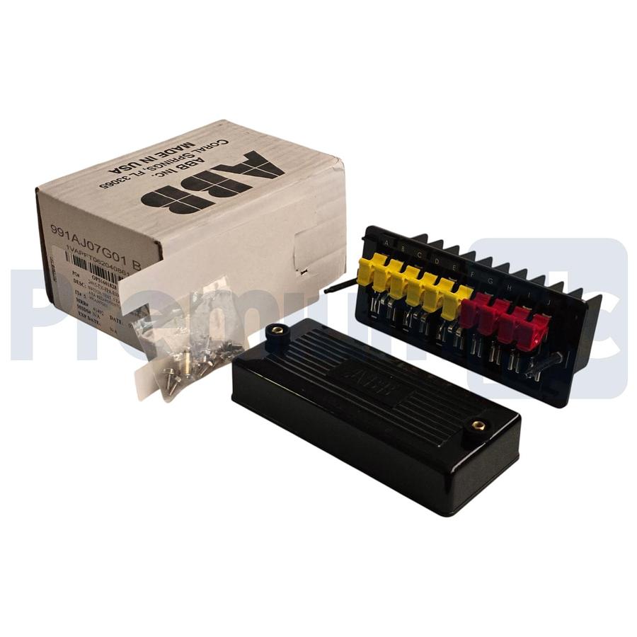 Used ABB 991AJ07G01 B | FT-1 Stand Alone 10-Pole Flexitest Test Switch Code: FT1-J07