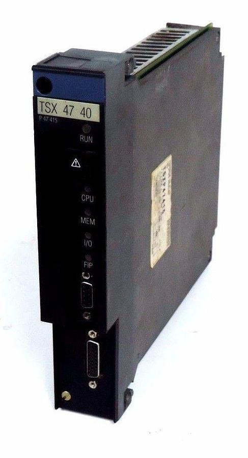 Used AEG SCHNEIDER AUTOMATION TSXP47415 PROCESSOR MODULE V: 5.6 TSXP47415