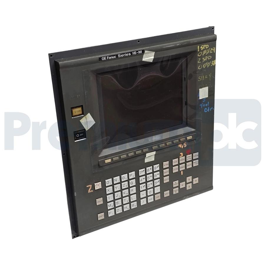 Refurbished GE Fanuc A02B-0200-C062/MBR Series 16-M LCD/MDI Unit 9.5" CNC Operator Panel REP