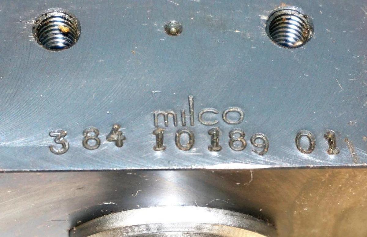 Used MILCO MANUFACTURING 448-10326-06 CYLINDER 4481032606