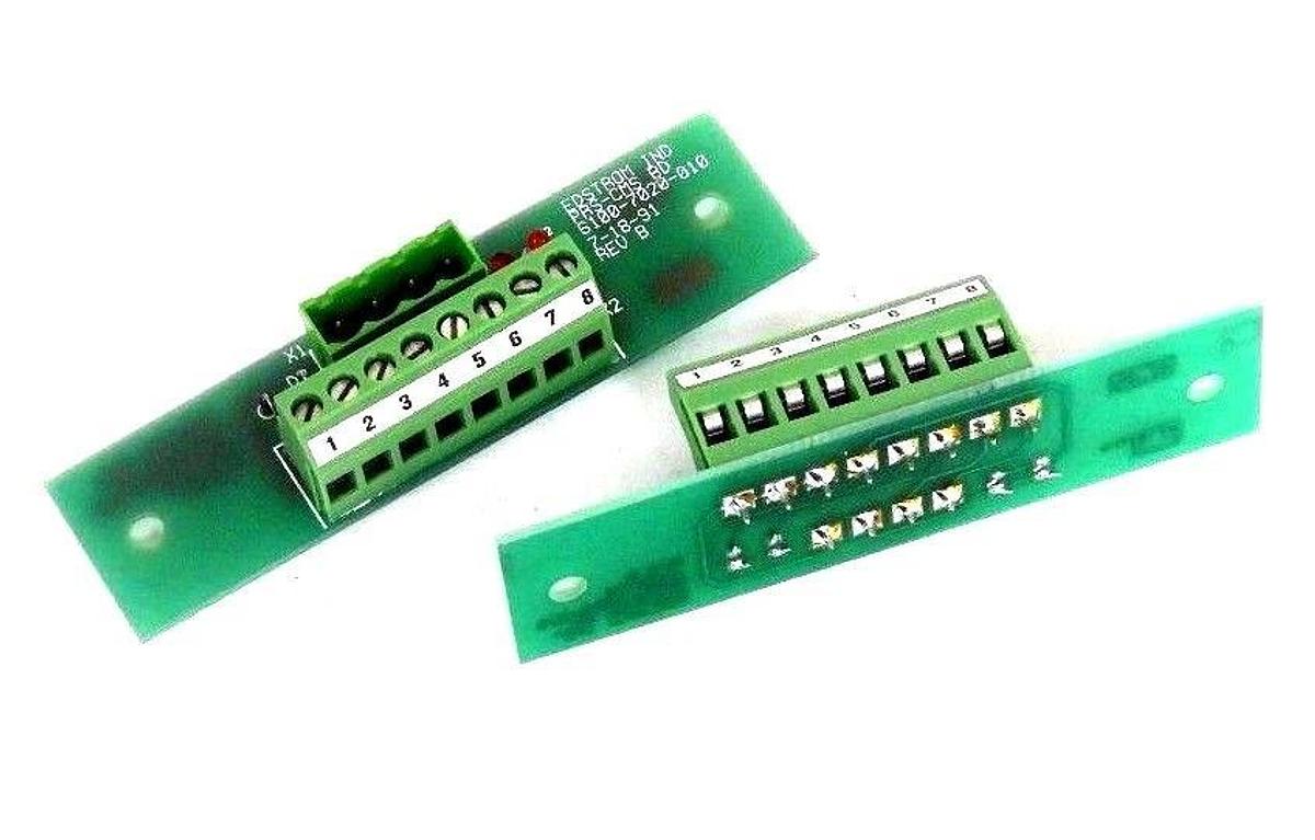 LOT OF 2 NEW EDSTROM IND. PRS-CMS BD TERMINAL MODULE BOARDS 6100-7020-010