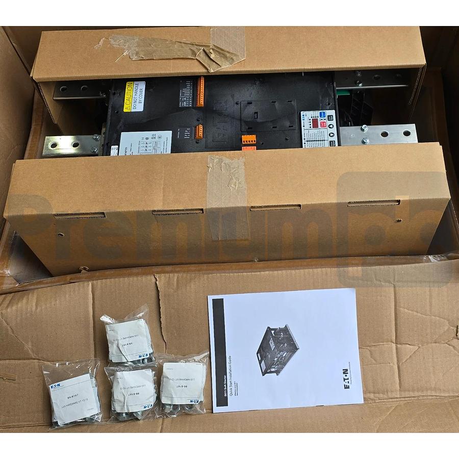 EATON S611F414P3S REDUCED VOLTAGE S611 SOFT STARTER PUMP CONTROL 414A 450HP NSMP