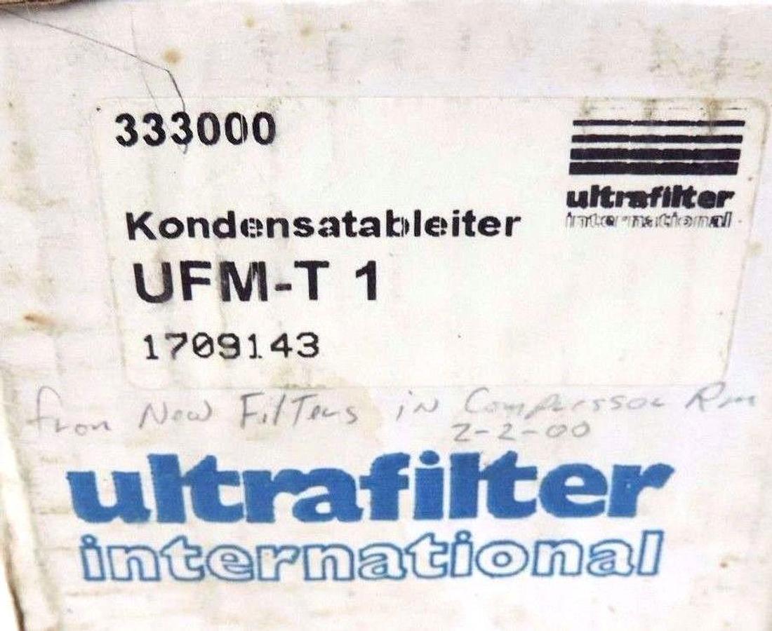 Used ULTRAFILTER UFM-T 10 SUPERPLUS DRYER 24-230VDC, 80-230VAC, 5W, IP65, UFMT10