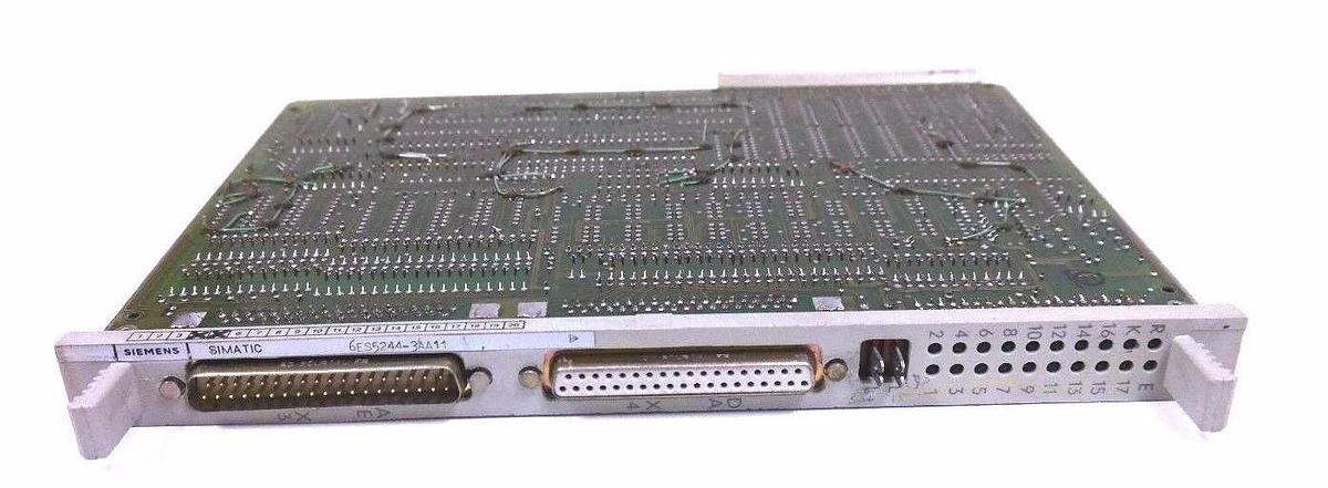 Used SIEMENS 6ES5244-3AA11 SIMATIC S5 TEMP. CONTROL MODULE 6ES5-244-3AA1 6ES52443AA1
