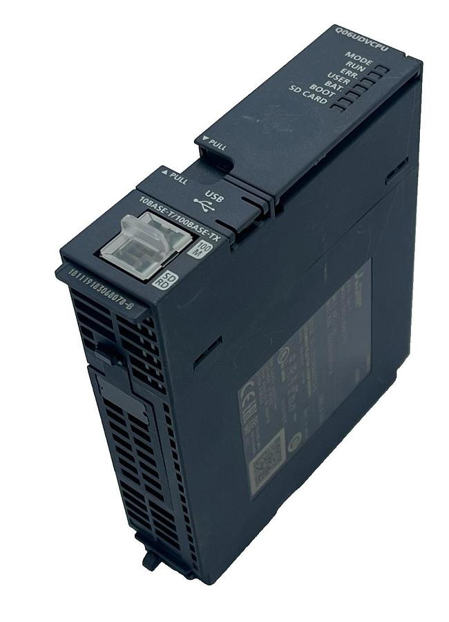 Used Mitsubishi Q06UDVCPU Universal High-Speed Model Q PLC CPU 60K Steps Ethernet USB