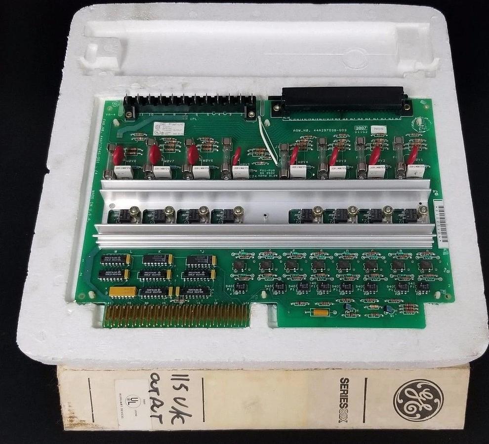 Used GE FANUC IC600BF904K OUTPUT MODULE 115VAC ASM. NO. 44A297038-G03 (IN BOX)