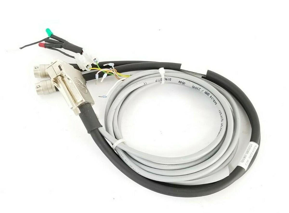Used MATRIX VISION KS54-0260 00.5 CAMERA CABLE ASSEMBLY 1520260 (0610) W/ 019050719
