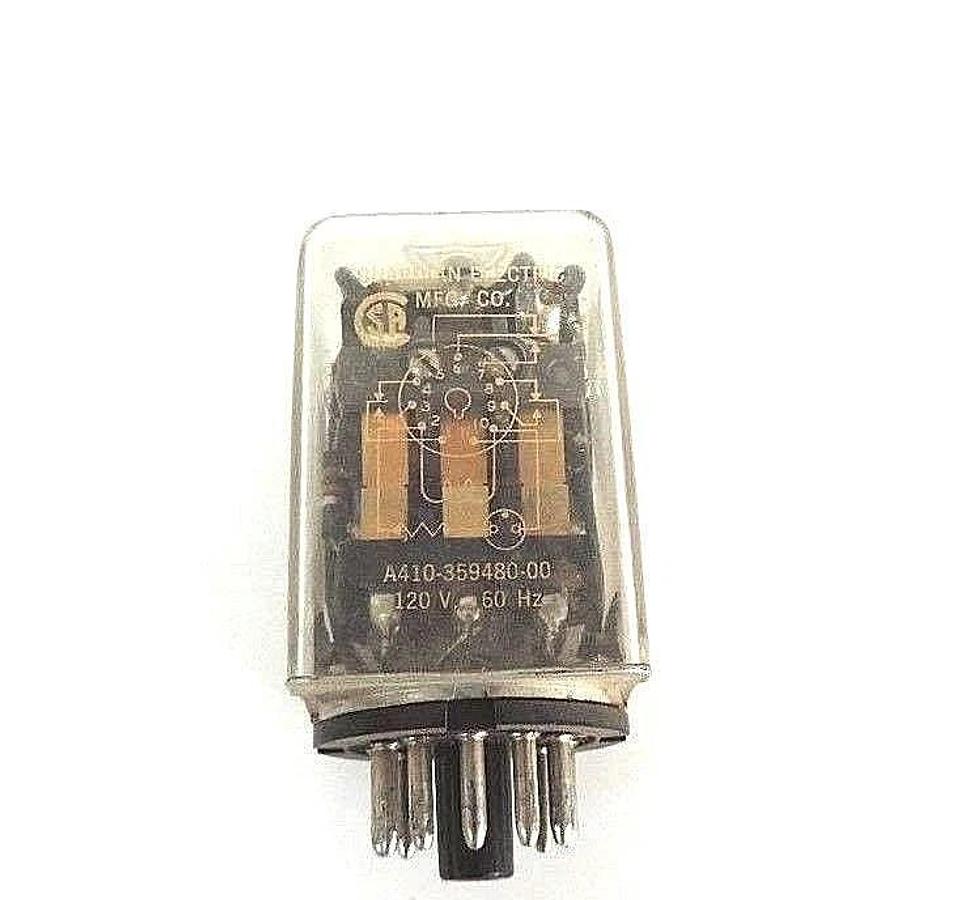 Used GUARDIAN ELECTRIC A410-359480-00 RELAY 120V, 60HZ