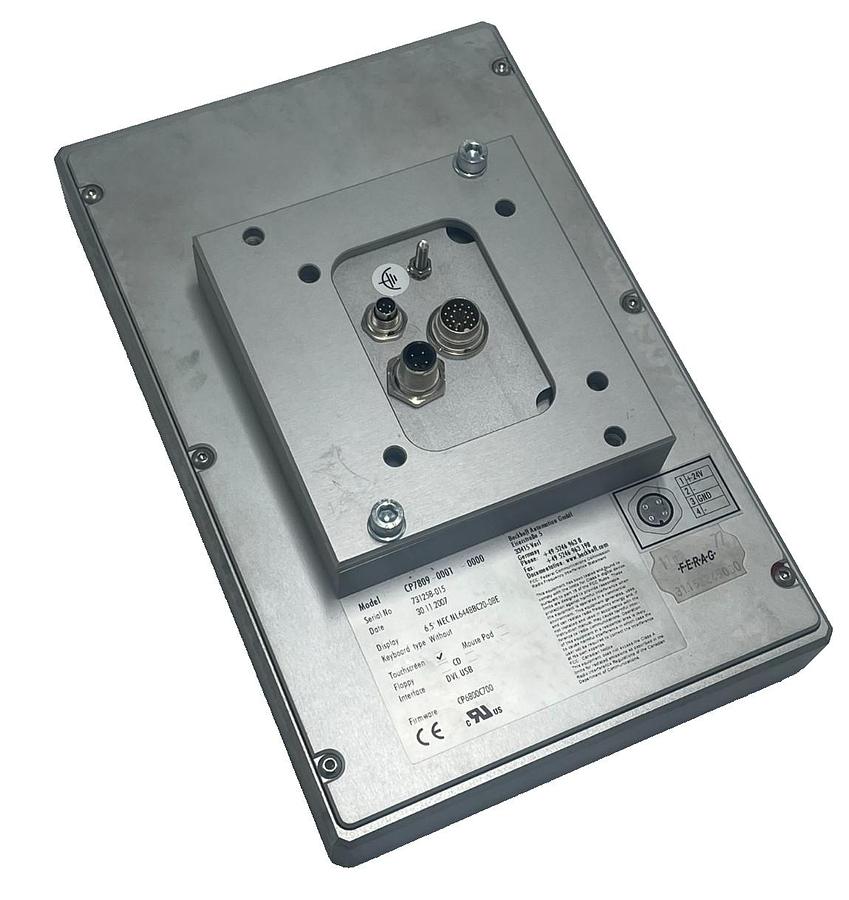 Used BECKHOFF FERAG CP7809-0001-0000 Control Panel 6.5" TFT Resistive Touch DVI USB