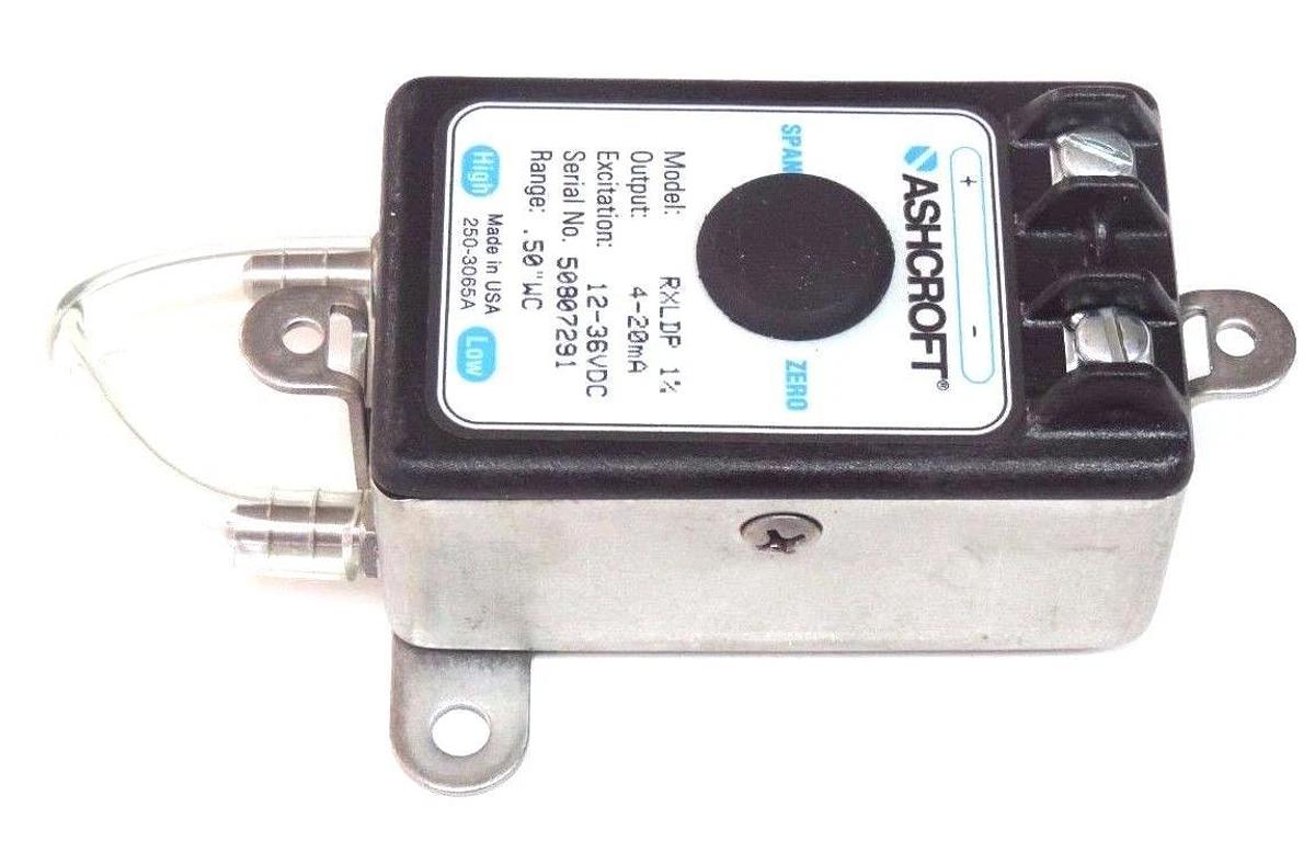 NIB ASHCROFT ASH-RX-D-100-B-M-MB4-42-B-050 PRESSURE TRANSMITTER 4-20MA, RXLDP