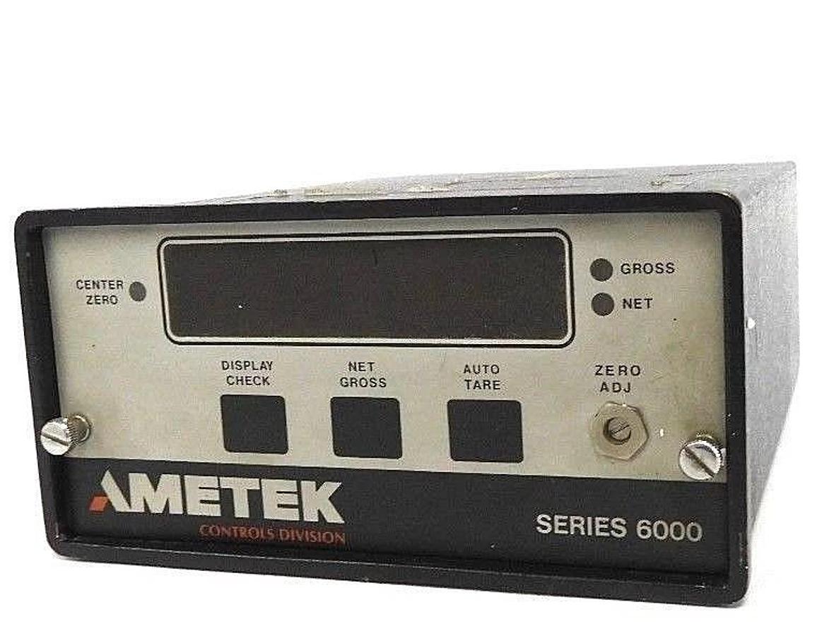 Used AMETEK 6000-AA-C CONTROLLER 6000AAC SERIES 6000