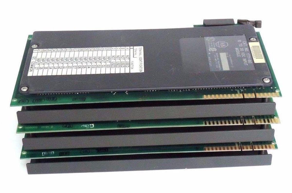 Used LOT OF 3 ALLEN BRADLEY 1771-IBD INPUT MODULES 1771IBD