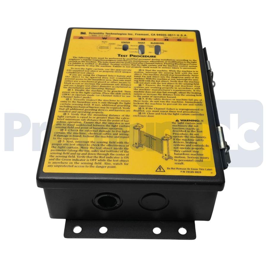 Used STI Omron LCC-FB-AC1-U | 70027-1000 Safety Light Curtain Controller 115VAC NSNP