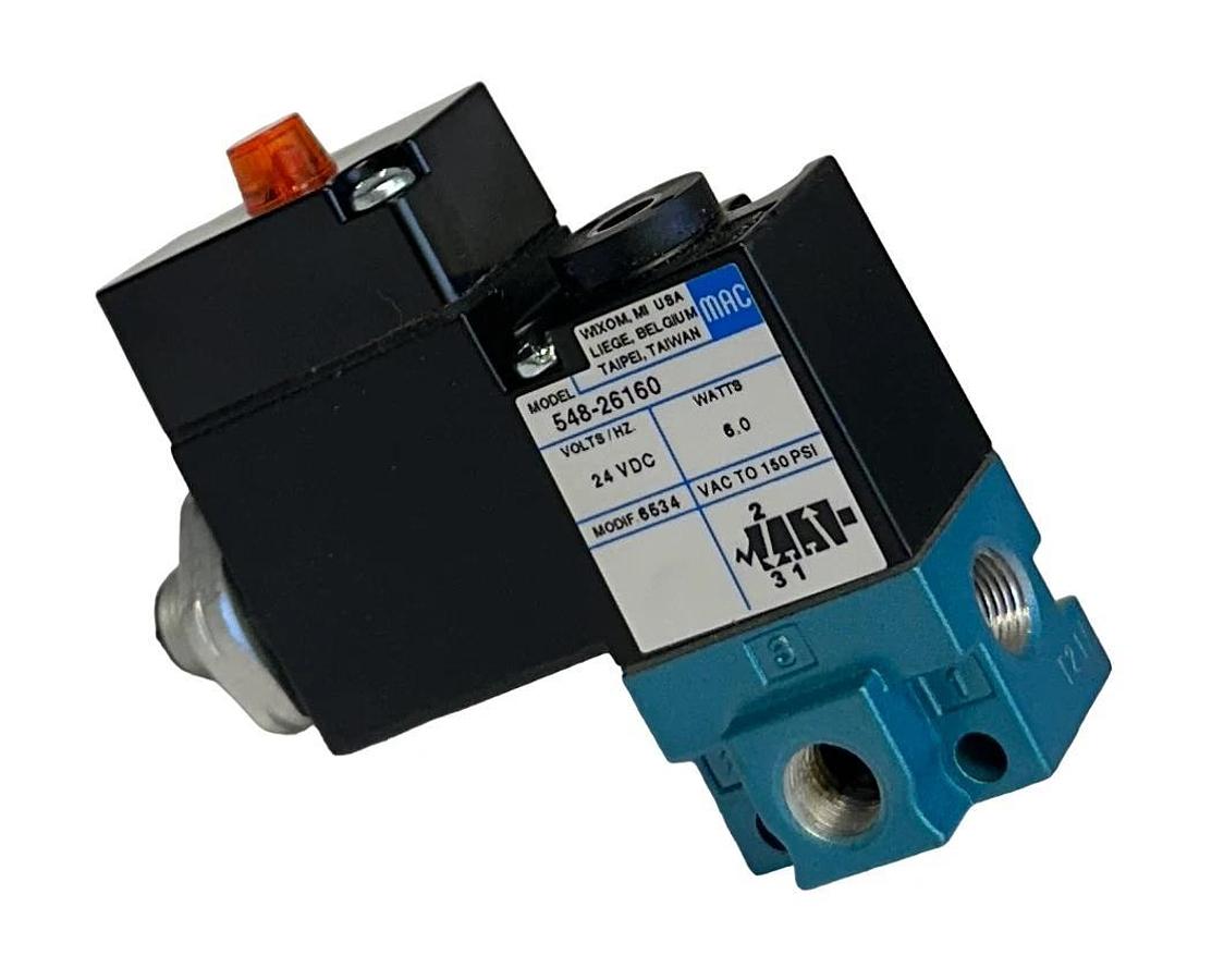 MAC VALVES 548-26160 / 54826160 SOLENOID VALVE 24VDC 6.0W NSNP