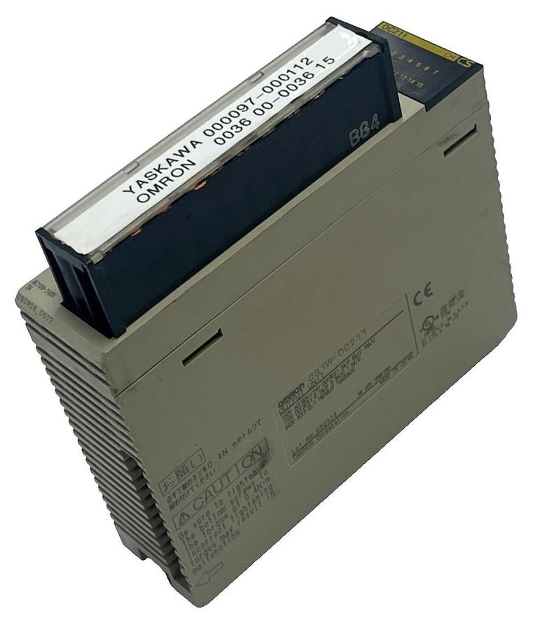 Used Omron CS1W-OC211 Sysmac CS1 Series Relay Output Unit - 16 Point - 250VAC/24VDC