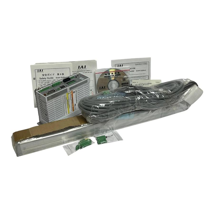 IAI RCS2-SA6D-I-30-6-300 Linear Actuator & SCON-CA-30DI-CC-0-2 Controller Kit