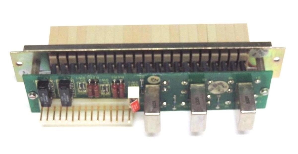Used J&S SIEGER LTD 02401-A-0227 RELAY MODULE 02401A0227