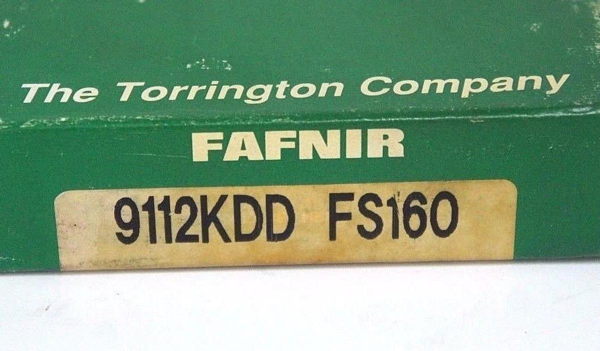 Used NIB FAFNIR 9112KDD DEEP GROOVE BALL BEARING 9112KDD FS160