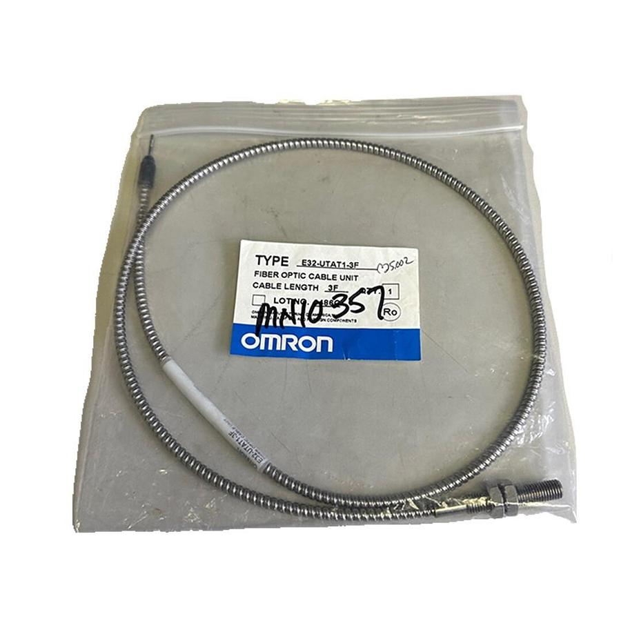 Used NEW OMRON E32-UTAT1-3F / E32UTAT13F FIBER OPTIC CABLE UNIT 3FT