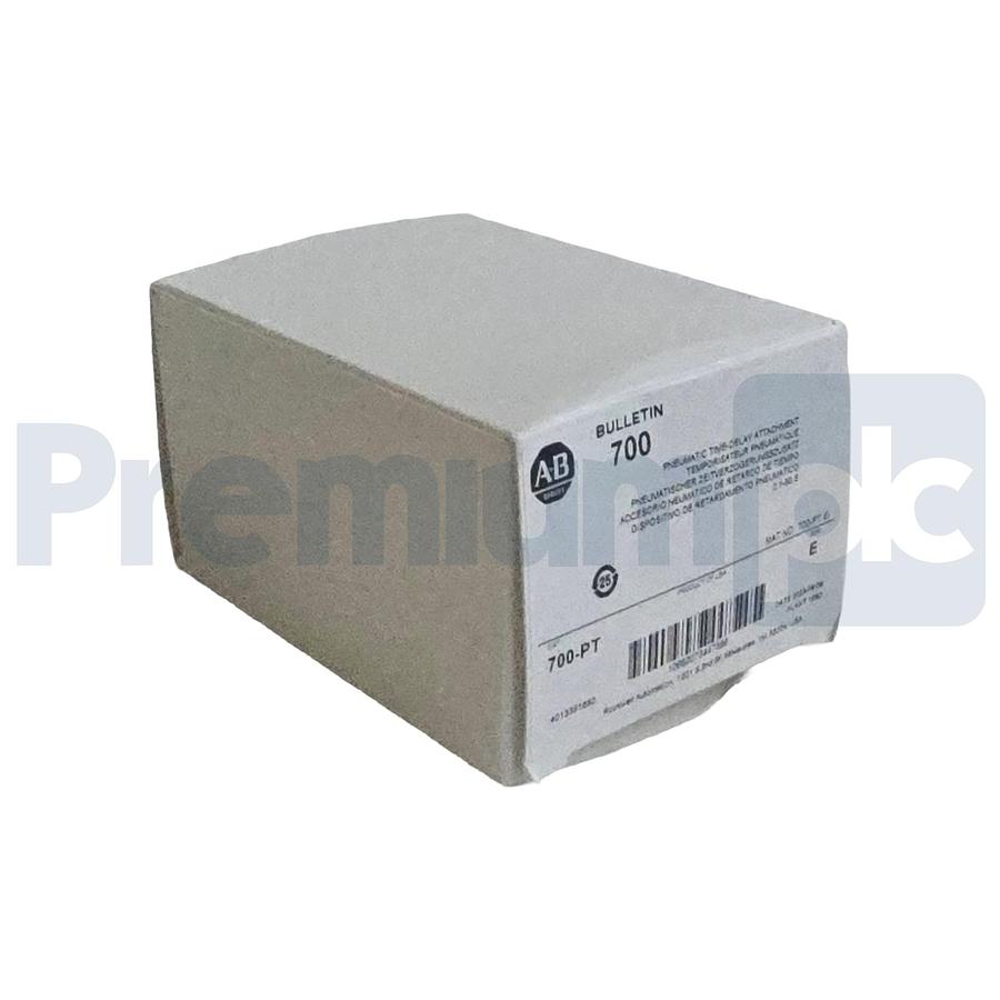 Used Allen-Bradley 700-PT /E Pneumatic Time-Delay Attachment 0.1-60s 10A 700PT NSMP