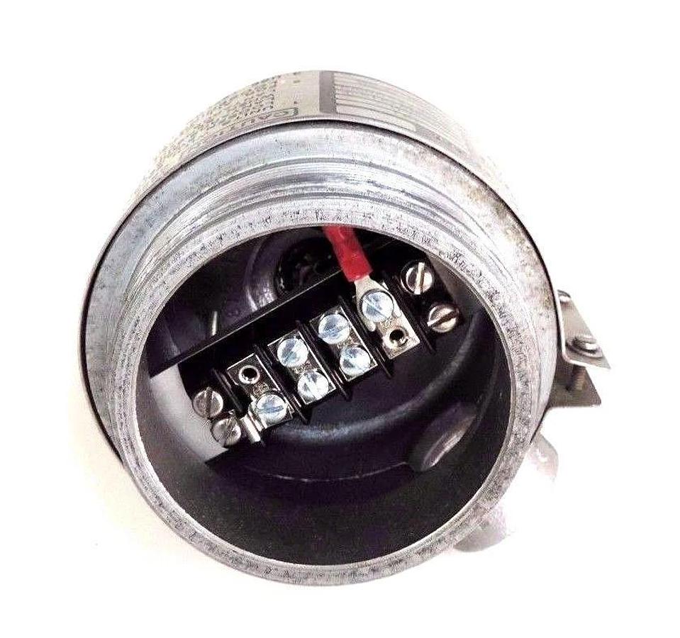 Used ROSEMOUNT UNILOC 2002038 CONDUCTIVITY SENSOR MODEL 141, 250/400PSIG