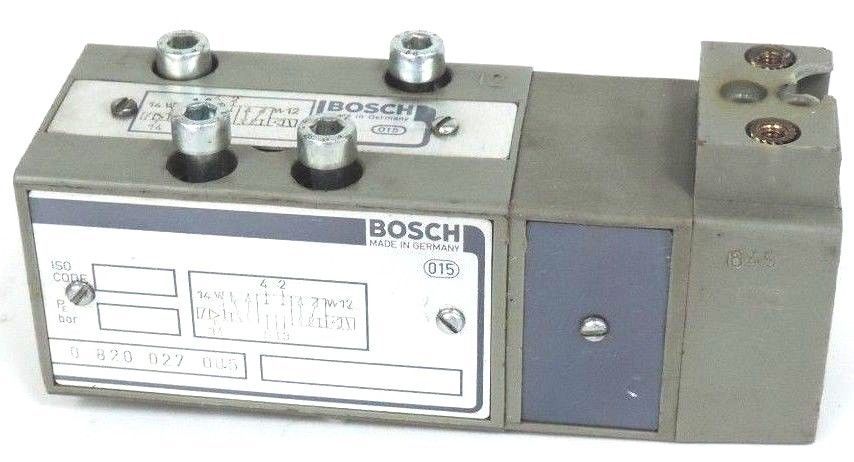 Used BOSCH 0820027005 VALVE 0 820 027 005