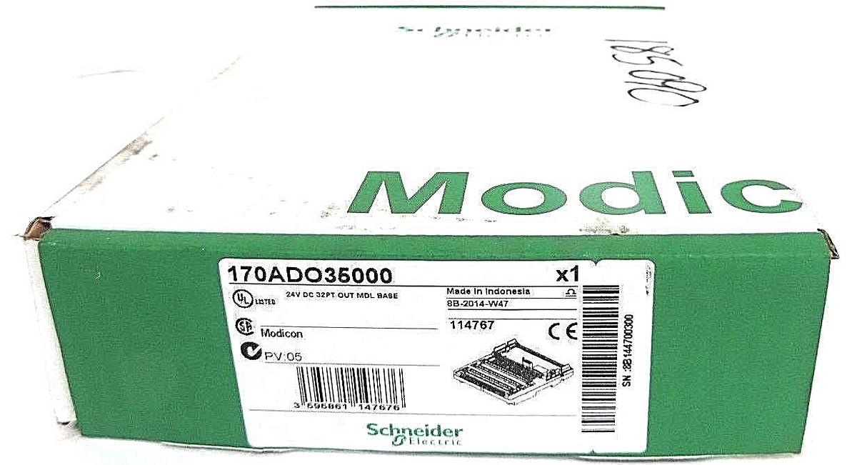 Used F/S SCHNEIDER MODICON 170ADO35000 24V DC 321PT OUT MDL BASE PV: 05