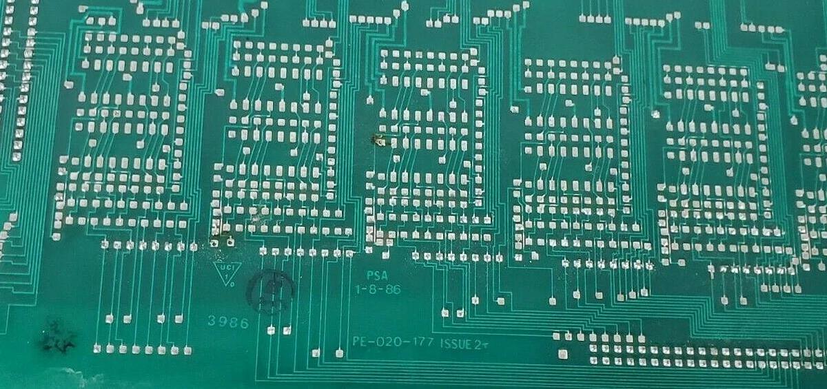Used CEAC LINE CONTROL PA-020-177 PCB CIRCUIT BOARD ISS. 2