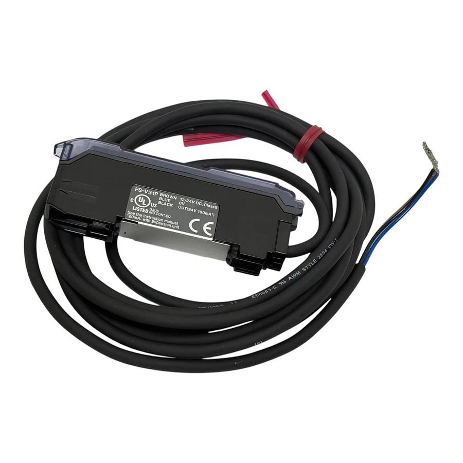 Keyence FS-V31P Digital Fiber Optic Sensor Amplifier Main Unit PNP New