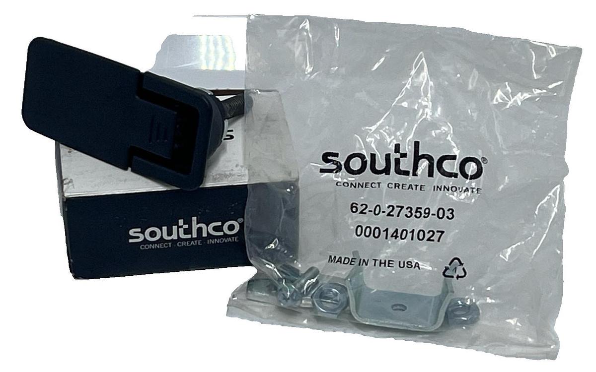 Southco 00-149-0245 Compression Hatch Latch | Lift & Turn | Non-Locking | BLACK