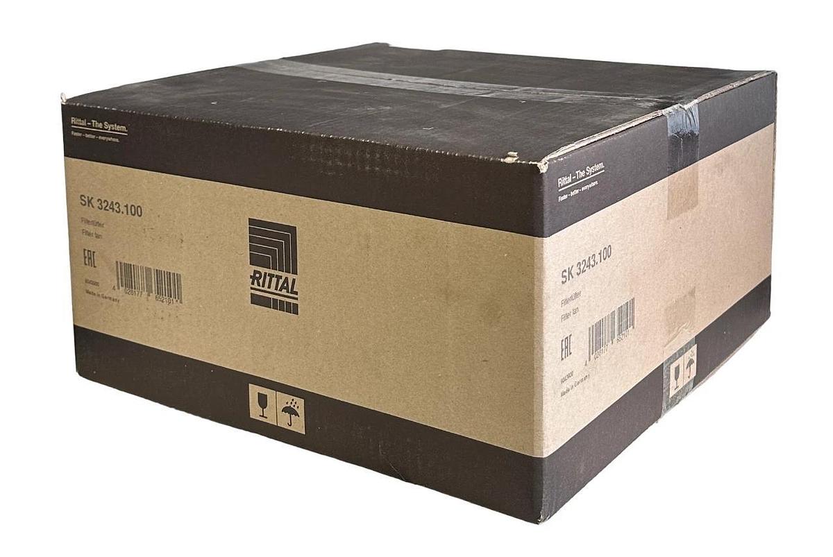 Used NEW SEALED RITTAL SK3243.100 / SK3243100 FILTER FAN 353CFM 230V 50/60Hz