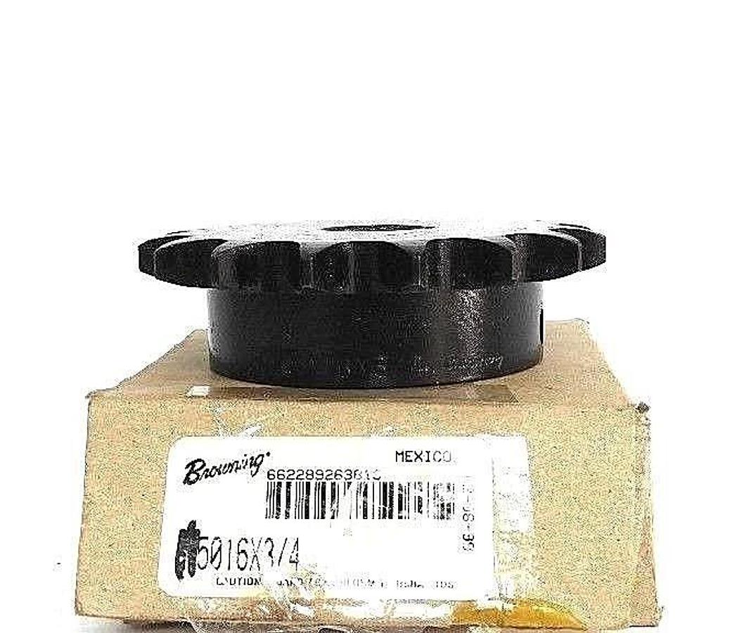 Used NIB BROWNING H5016X3/4 SPROCKET 16TEETH, 3/4" BORE, H5016-3/4