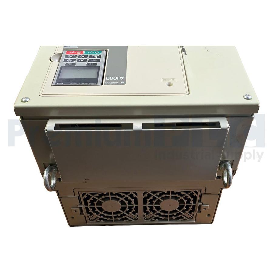 Used NEW YASKAWA CIMR-AU4A0072FAA REV. E A1000 SERIES AC DRIVE VFD 50HP 480V NSNP