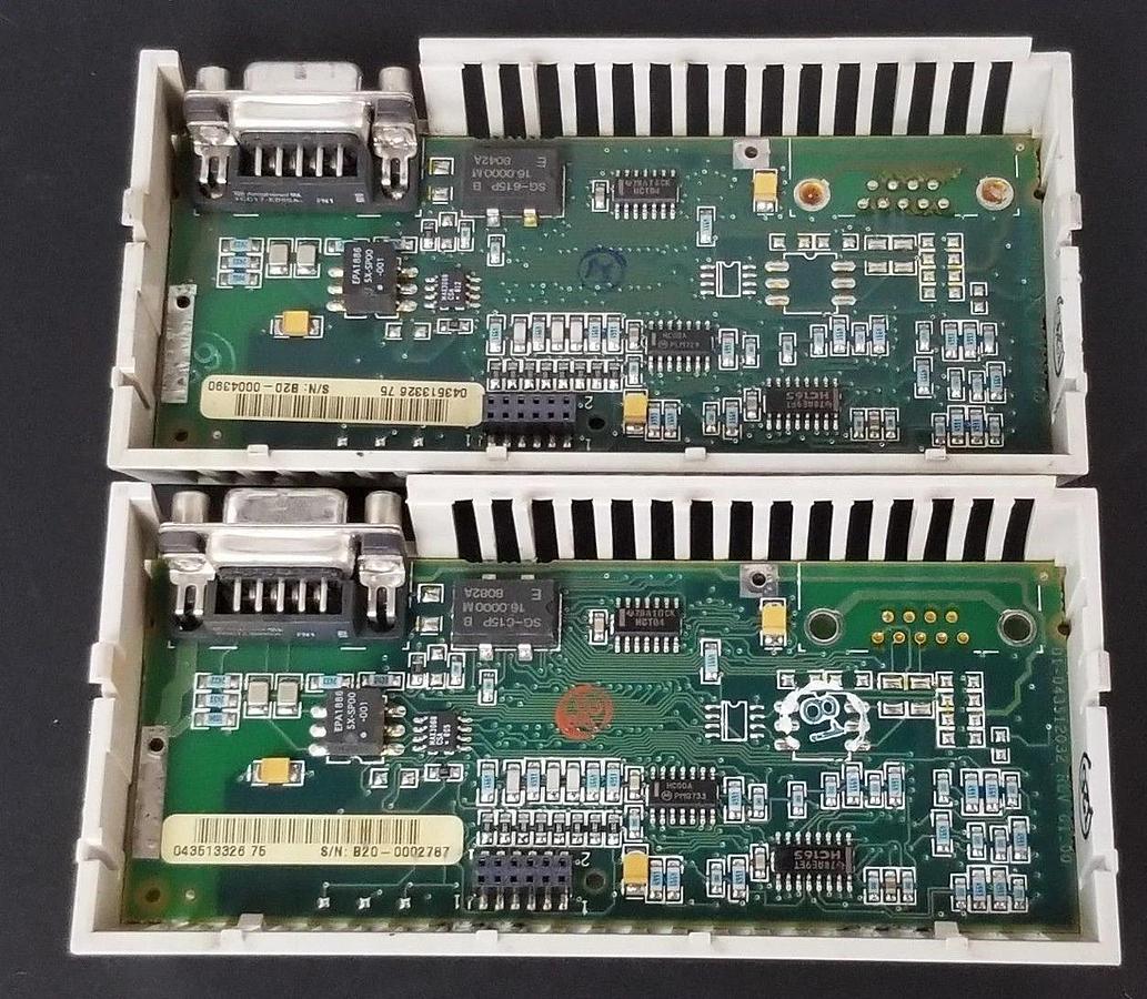 Used 2 SCHNEIDER MODICON 170NEF11021 COMM ADAP MB+ SGL PORT PV: 00, RL: 76, SV: 01.00