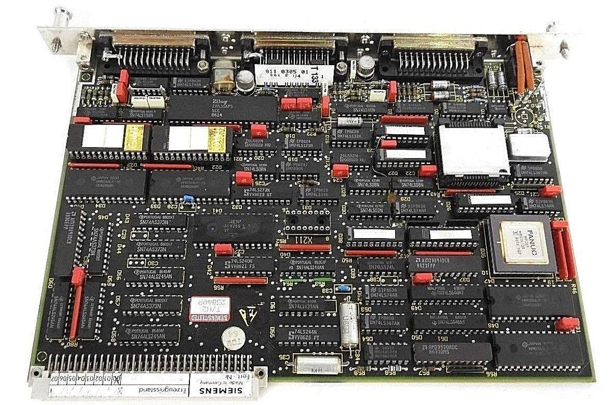Used SIEMENS 6FX1-120-4BA01 CPU MODULE SYSTEM 850 SINUMERIK, 6FX11204BA01
