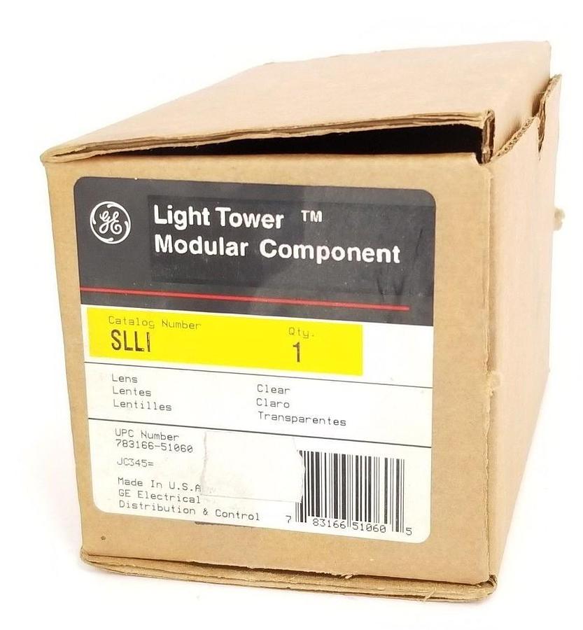 Used NIB GENERAL ELECTRIC SLLI CLEAR LIGHT TOWER LENS