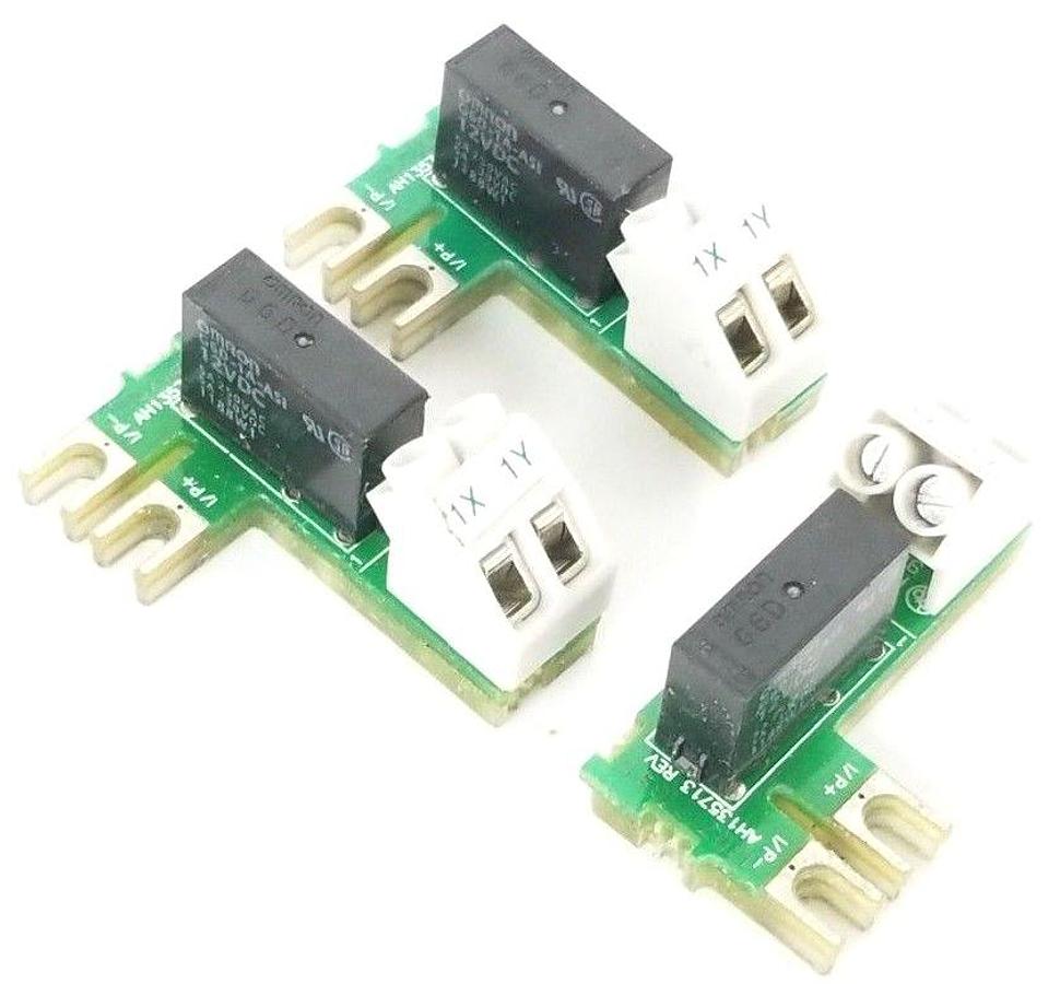Used LOT OF 3 EUROTHERM AH135713 RELAY BOARDS 135713 ISS. 5 AC135713 REV. 5 U002