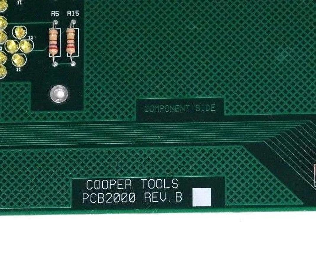 Used COOPER TOOLS PCB2000 REV. B BOARD