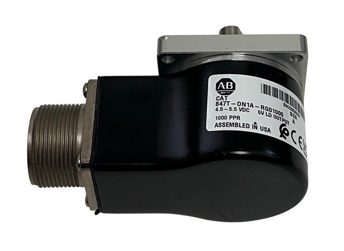 Used ALLEN BRADLEY 847T-DN1A-RG01000 /A INCREMENTAL ENCODER 4.5-5.5VDC 1000PPR NSNP